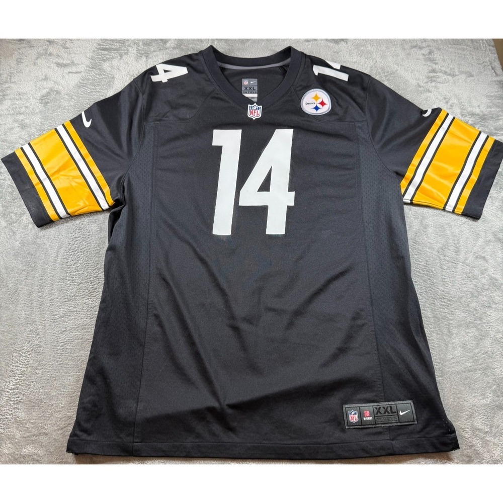 Nike NFL George Pickens #14 Pittsburgh Steelers Jersey XXL On Field Black